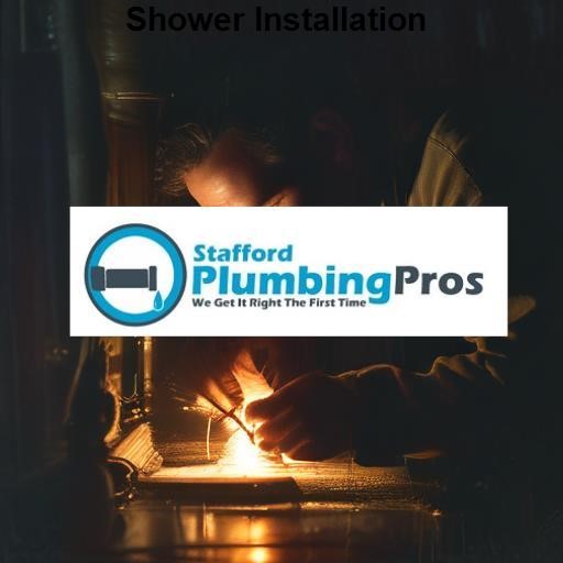 Stafford Plumbing Pros Shower Installation